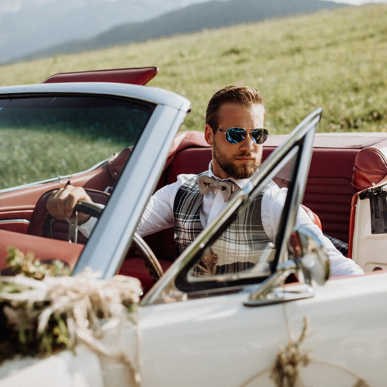 Intime Hochzeit in den Bergen